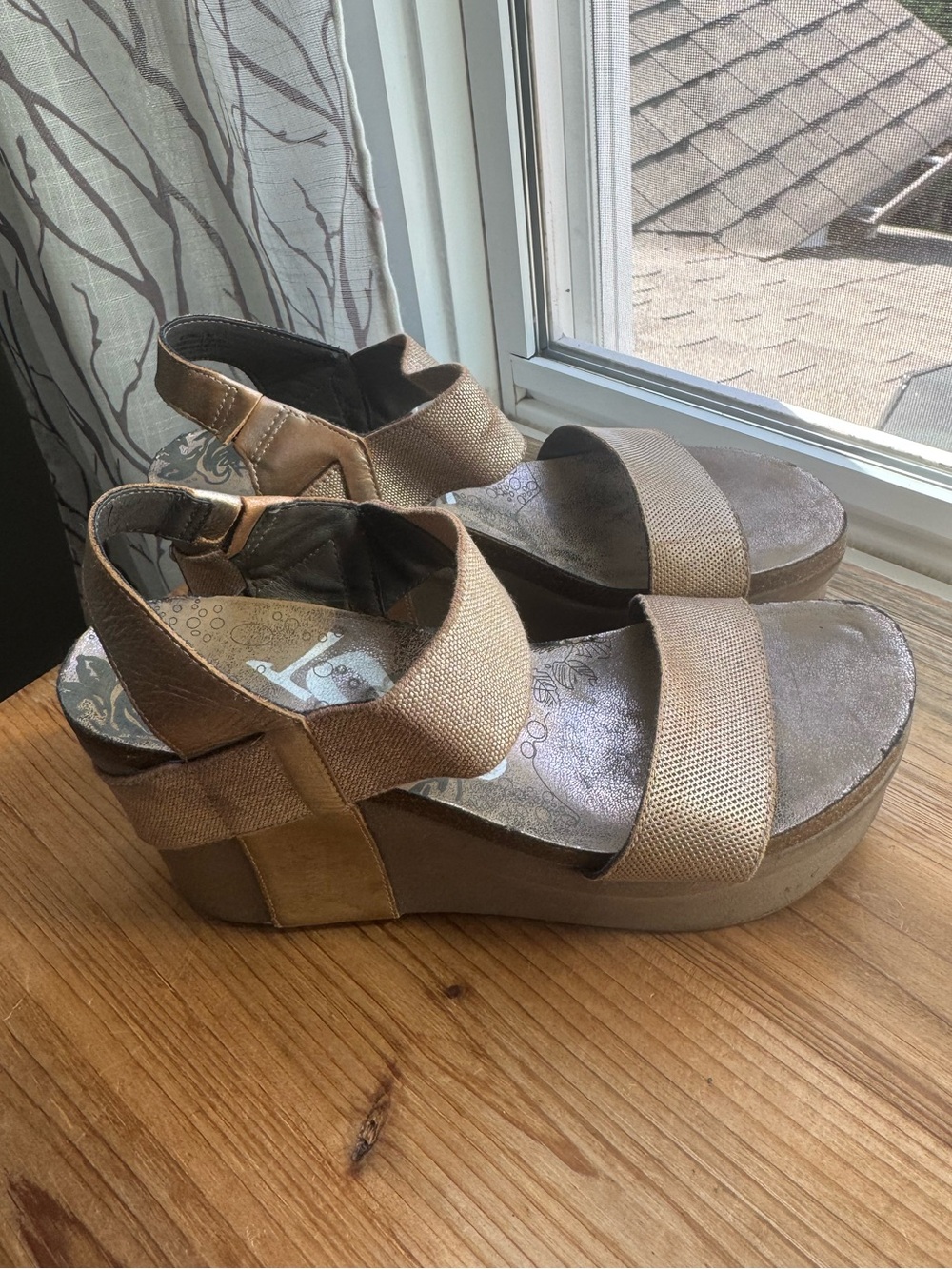 OTBT Bushnell Leather Wedges 9 - Picture 3 of 9